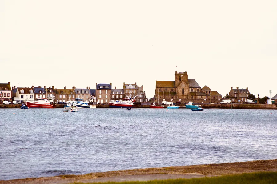 Der Hafen von Barfleur, eines der schönsten Dörfer Frankreichs